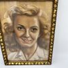 Portrait vintage d'une femme