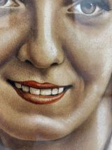 Portrait vintage d'une femme