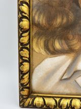 Portrait vintage d'une femme