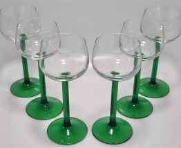 Set de 6 verres à pied