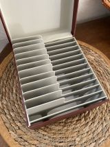 Boîte de rangement années 80.