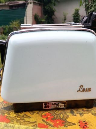 Ravissant Grille-pain VERT D'EAU VINTAGE MADE IN ITALY 