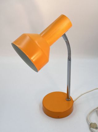 Lampe de bureau orange