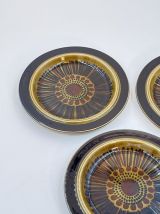 Lot de 3 assiettes Kosmos