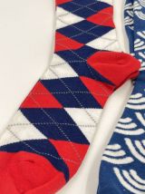 Trio de paires de chaussettes fun