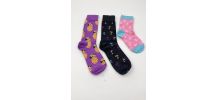 Lot de 3 paires de chaussettes femmes