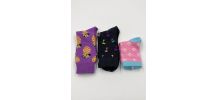Lot de 3 paires de chaussettes femmes