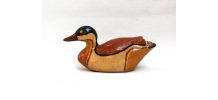 Canard grand modèle - Peint main artisanat - Pièce unique