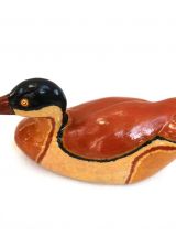 Canard grand modèle - Peint main artisanat - Pièce unique