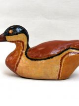 Canard grand modèle - Peint main artisanat - Pièce unique