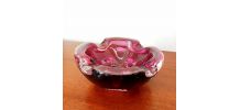 Cendrier design verre Murano 