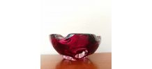 Cendrier design verre Murano 