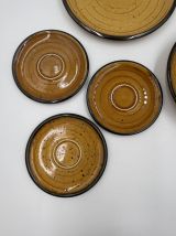 Lot de 5 assiettes Palma Boch