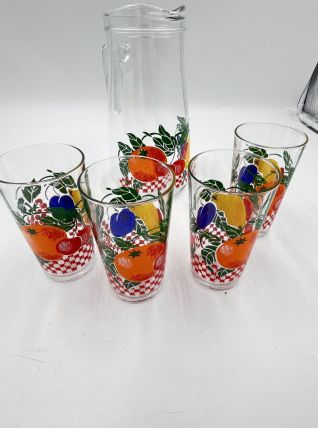 Set à limonade verres et cruche