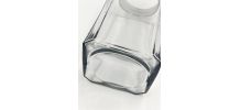 Lot de 2 pots à confiserie en verre