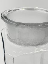Lot de 2 pots à confiserie en verre