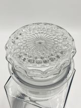 Lot de 2 pots à confiserie en verre