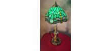 lampe bronze art nouveau ancienne , style rocaille ancien 44