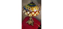 lampe ancienne restaurer bronze massif  52x30  sabat jour ve