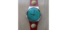 Swatch Pompadour GX106 modèle de Noël 1988