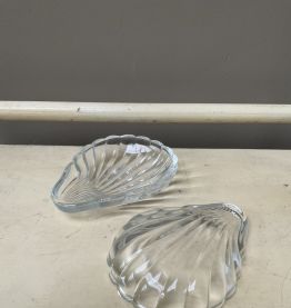 Coupelle vide poche verre année 50 lot de 2