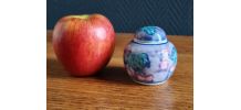 Mini pot à gingembre ou vase bourgeon en céramique vintage 