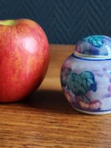 Mini pot à gingembre ou vase bourgeon en céramique vintage 