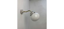 APPLIQUE ANCIENNE VINTAGE EN OPALINE