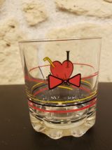 Deux verres à cocktail "I love drinks !"