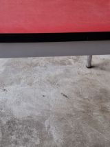 Table vintage formica rouge