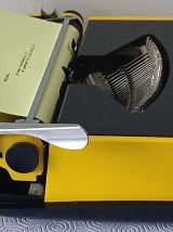 Remington riviera, jaune,machine à écrire révisée