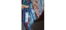 Lot de 9 étoles vintage + 1 chaînette en métal dorée offerte