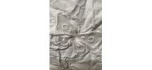 Chemise en coton blanc brodé et monogramme annees 30.