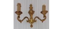 Applique double en bronze style Louis XV