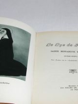 Le lys de Marie - Sainte Bernadette Soubirous (Esquisse) 