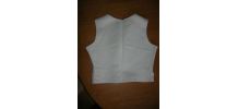 Gilet bustier lin