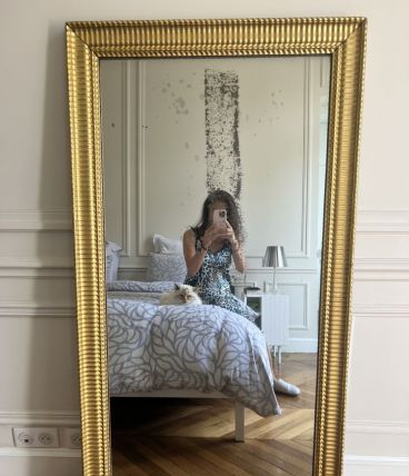 Miroir Charles X doré 19ème siècle