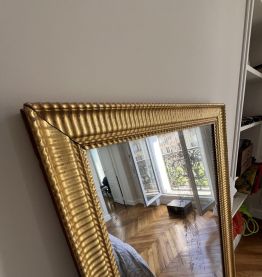 Miroir Charles X doré 19ème siècle