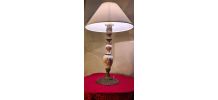 lampe porcelaine et bronze tres elegante  ,inter a tirette 5