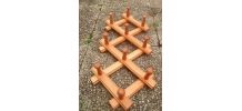 patères extensibles  en bois