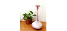 Aiguière Murano rose