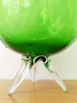 Photophore en verre d’Empoli vert