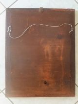 Miroir , cadre  en bois vintage