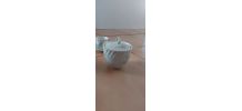 Service café 10 tasses vintage