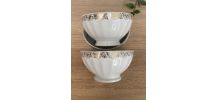 Set de 3 bols en porcelaine Chauvigny