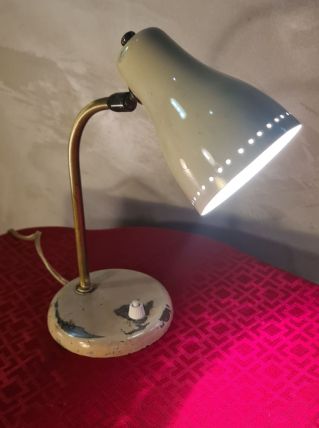 lampe de bureau 1960 jolie petit model  , avec ses trace d u