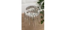 Set de 3 verres à eau Cristal de Flandre modèle Austria
