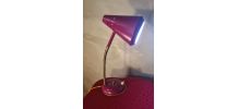 lampe de bureau 1960 fushia flexible ok , 30x23 tres jolie