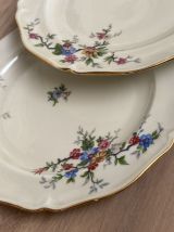 Set de 4 assiettes à dessert en porcelaine