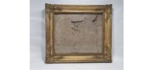 Ancien cadre en bois